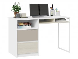 Дуб Гарден/Белая/Глиняный серый SL